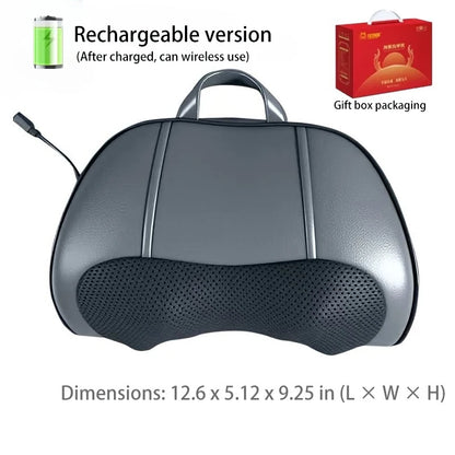 VeloPillow Shiatsu Heat Massage Pillow