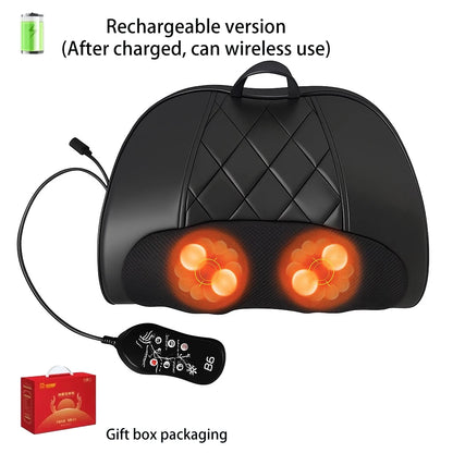 VeloPillow Shiatsu Heat Massage Pillow