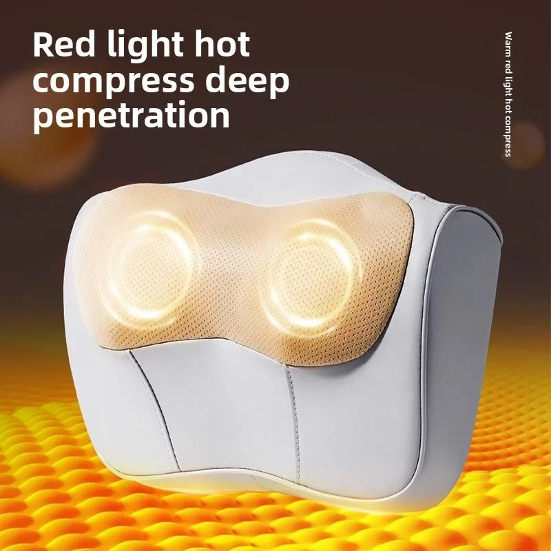 VeloPillow Shiatsu Heat Massage Pillow