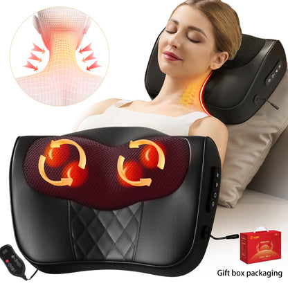 VeloPillow Shiatsu Heat Massage Pillow